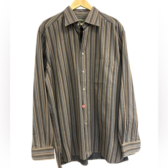 Zegna XXL dress shirt just dry cleaned in great condition - Picture 1 of 11